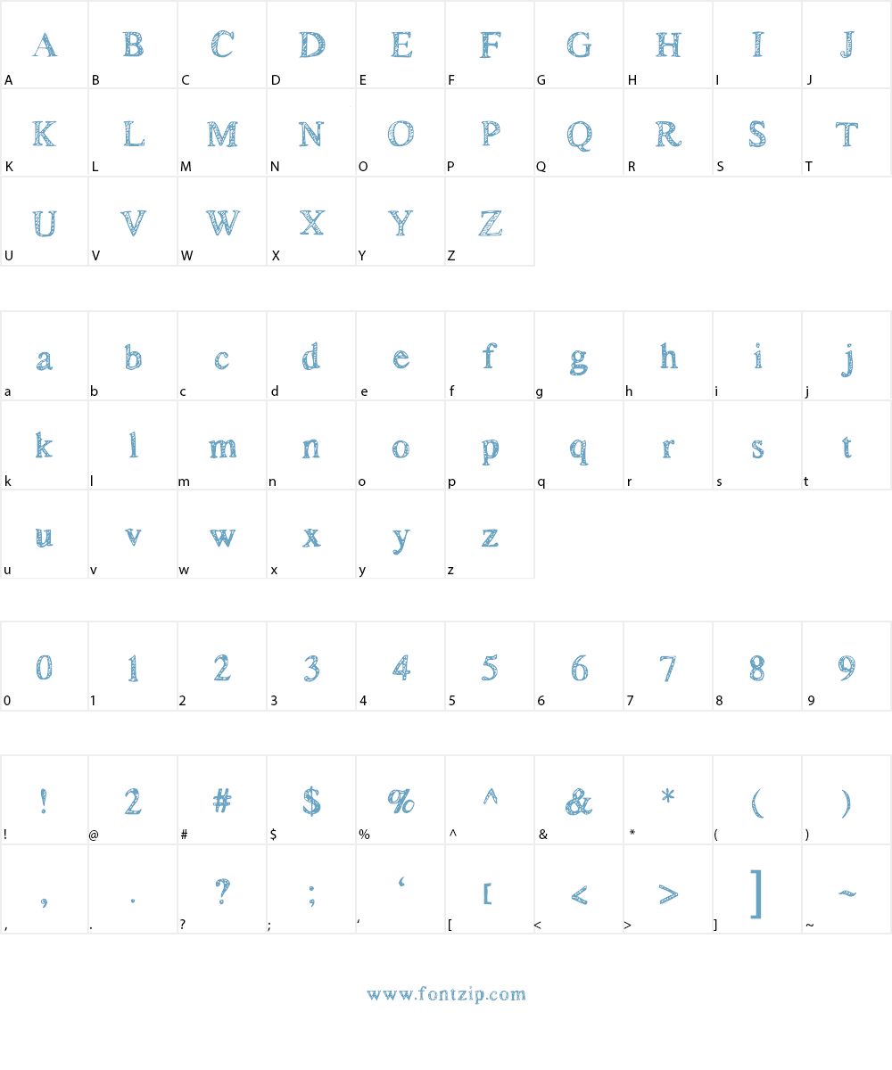 bread and circus Font Character
